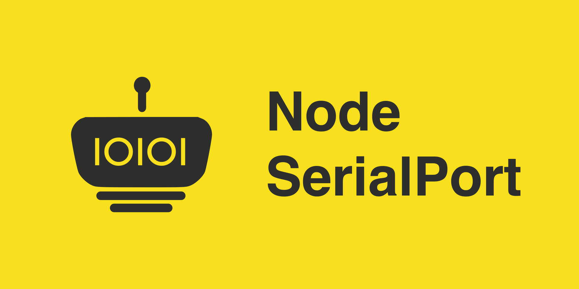 [Node.js] Serialport 구현하기